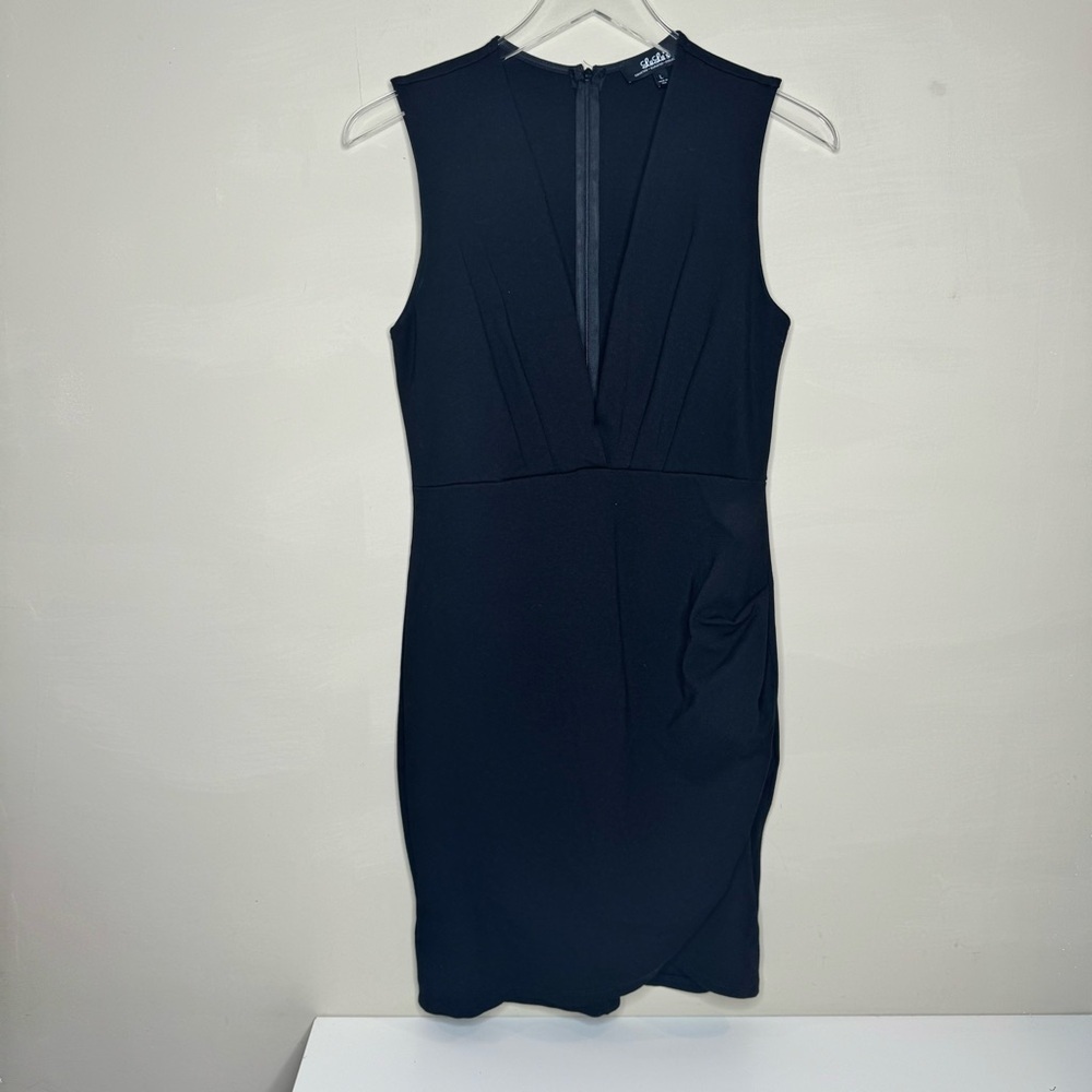 Lulus Dress Rayon Nylon Spandex Black Dress